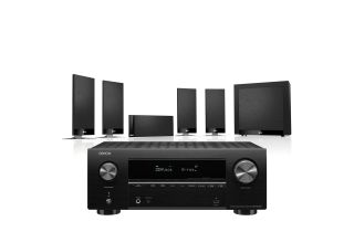Denon AVR-X2800H AV Receiver with KEF T105 System 5.1 Speaker Pack