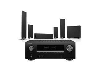 Denon AVR-X2800H AV Receiver with KEF T205 System 5.1 Speaker Pack