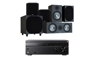 Sony TA-AN1000 8K 7.2ch AV Amplifier with Monitor Audio Bronze 100 AV Speaker Pack