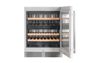 Liebherr UWTES1672 Vinidor Two Zone Compact Under Worktop Wine Chiller