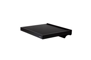 Solidsteel WS Series WS-5 Turntable Wall Shelf - Black
