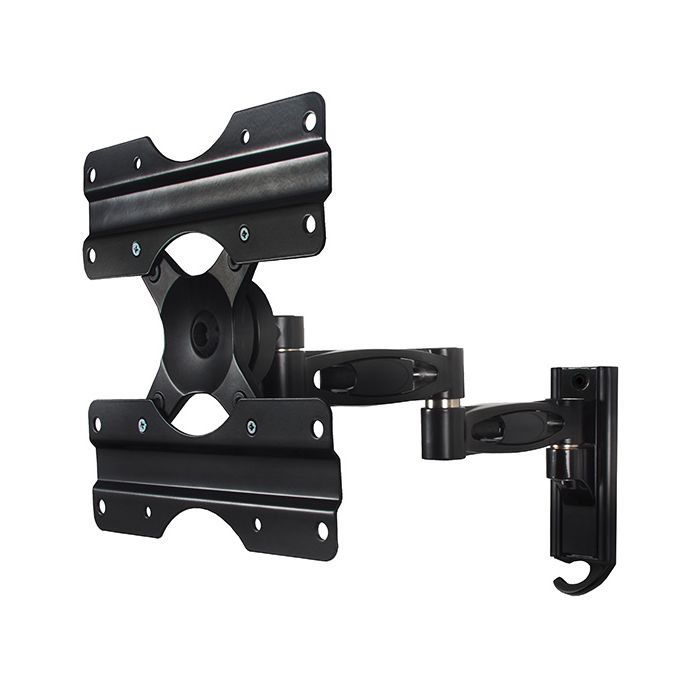 B-Tech BTV504 Double Arm Flat Screen Wall Mount with Tilt and Swivel main product photo