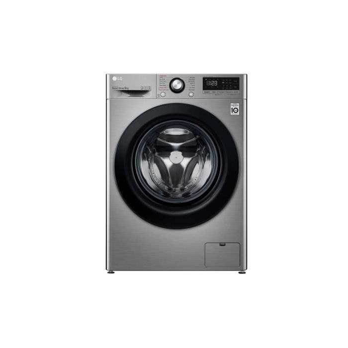 LG F4V309SSE Direct Drive 9kg Washing Machine - Graphite main product photo