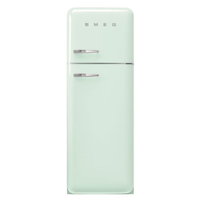 Smeg FAB30RPG5UK 60cm 50s Style Right Hand Hinge Freezer over Fridge - Pastel Green main product photo