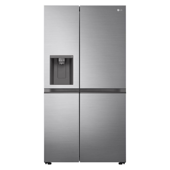 LG GSLV50PZXL NatureFRESH™ 635L American Fridge Freezer - Shiny Steel main product photo