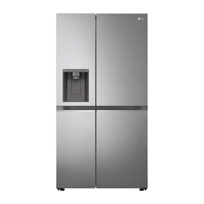 LG GSLV71PZTF NatureFRESH™ 635L American Fridge Freezer - Shiny Steel main product photo