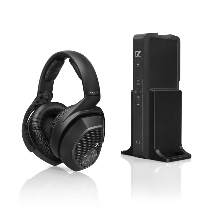 Sennheiser RS 175 Wireless Headphones - Black main product photo