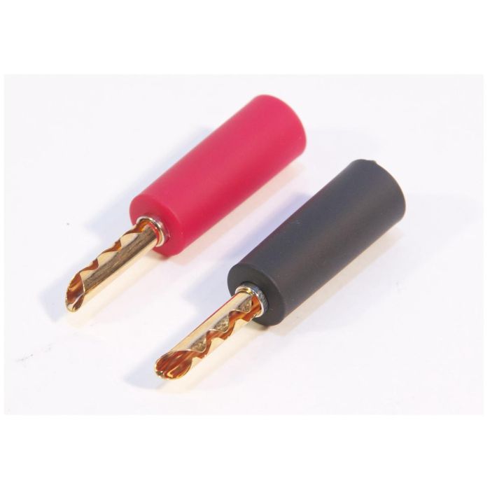 BFA Style Gold Plated 4mm Banana Plug with Twin Screw Option main product photo