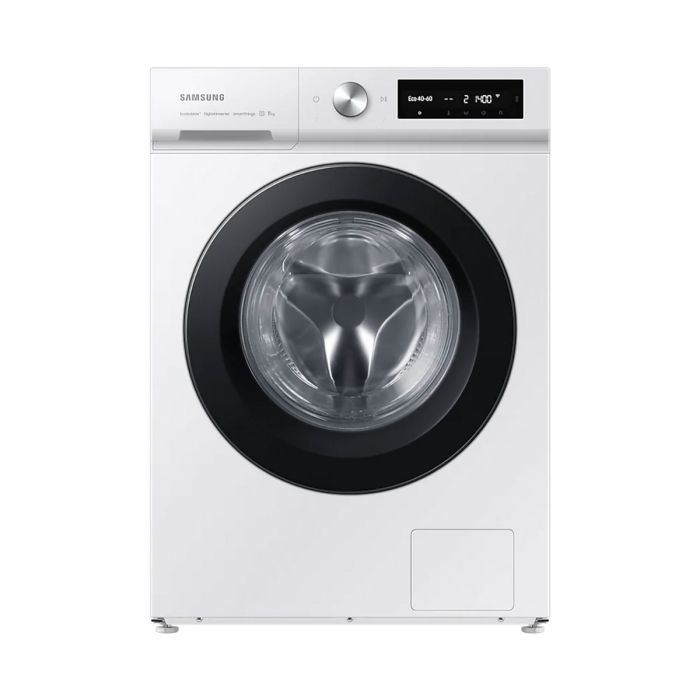 Samsung WW11BB504DAW Series 5 AI Energy Smart 11kg Washing Machine - White main product photo