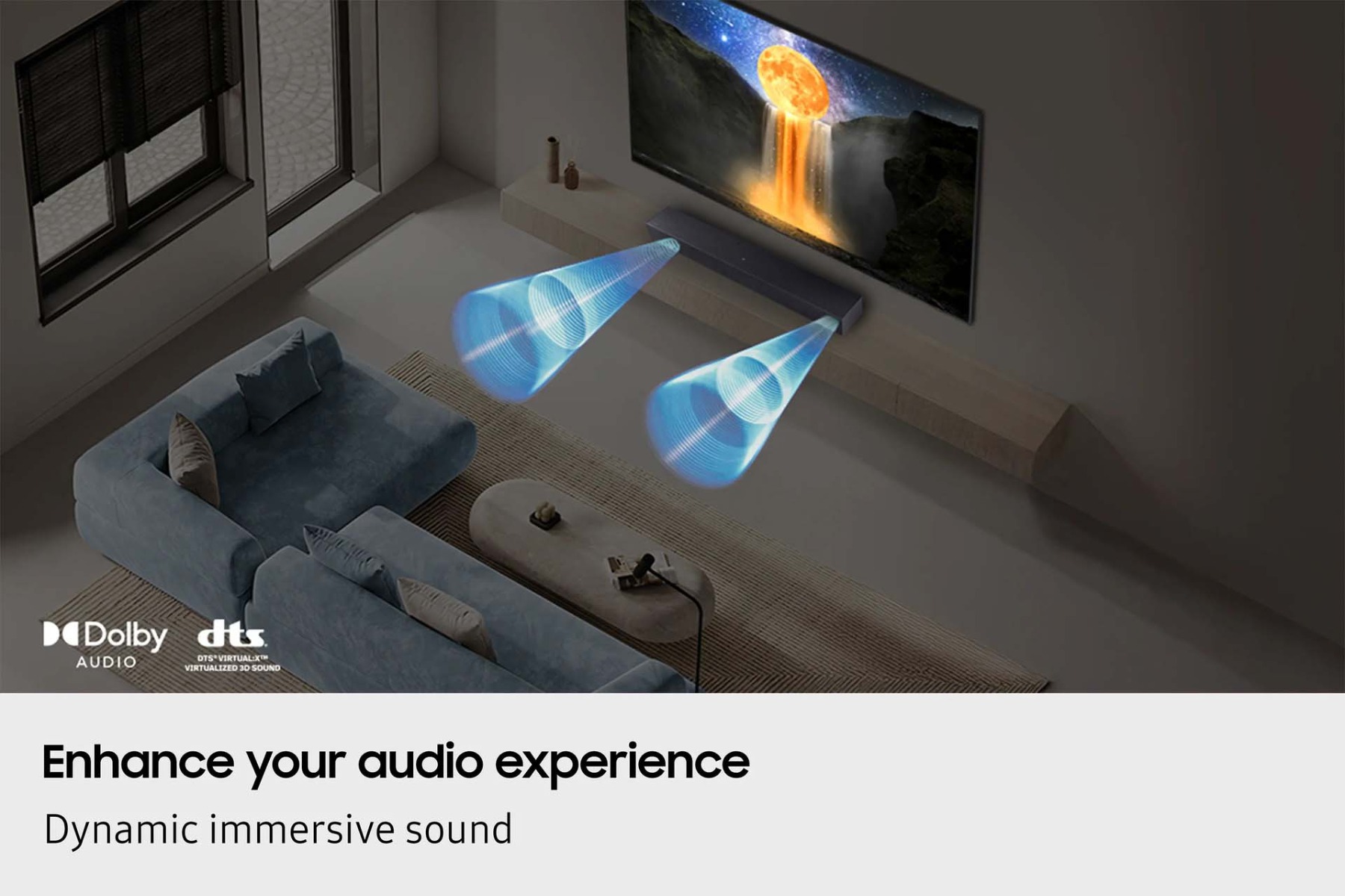 enhance your audio experience - dynamic immersive sound